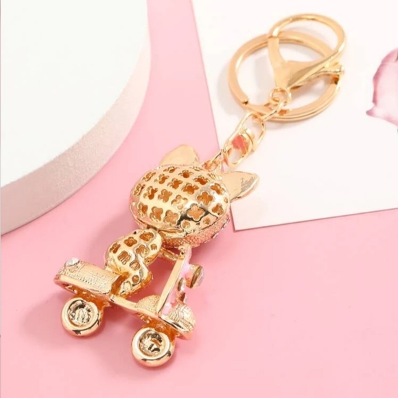 Handbag charm...Pink Fox - Picture 5 of 5